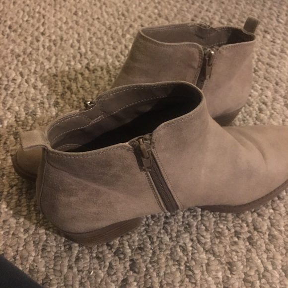 Carlos Santana Shoes - Suede Brie Ankle Boots by Carlos Santana